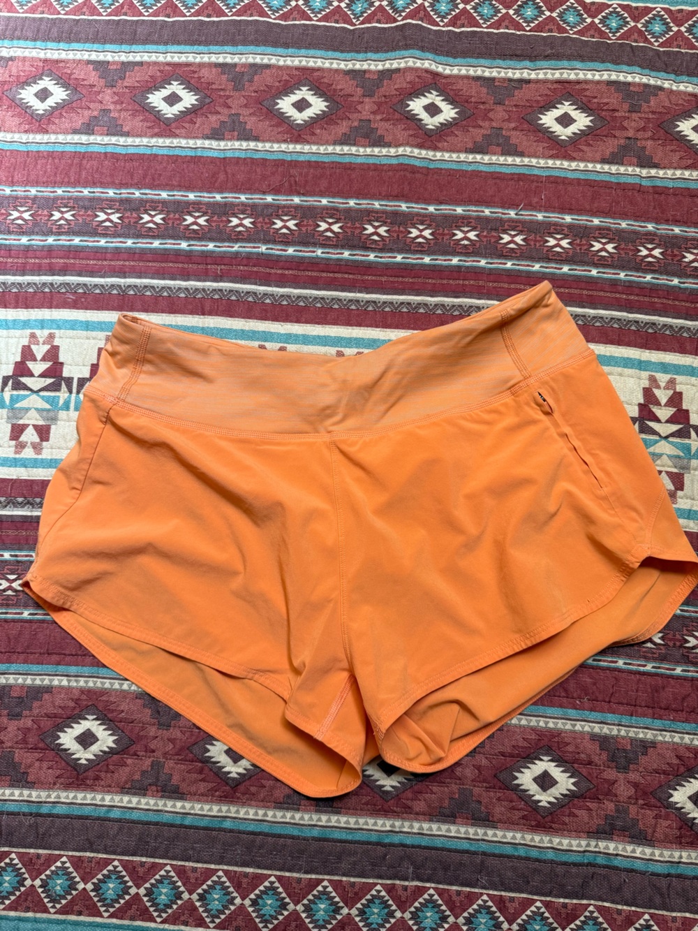 Outdoor voices Women's Orange Athletic Shorts XL
